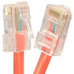 1.5Ft Cat.6 Non-Boot Patch Cable Orange