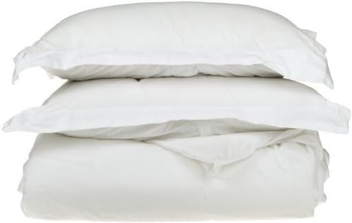 400 Thread Count Egyptian Cotton Home Classic 2 PC Pillow Shams Euro/Square/Continental/European Size 26 x 26 Inches -White Solid. ( 65 cm x 65 cm)