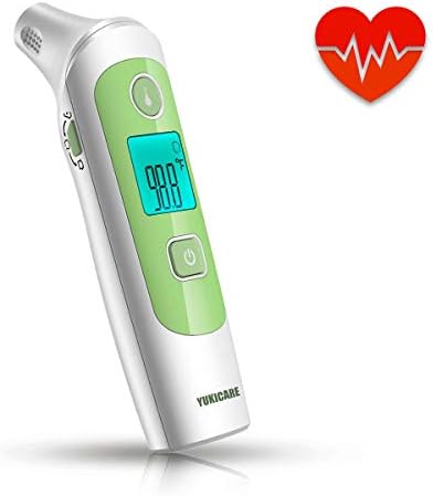 Baby Ear and Forehead Thermometer, Digital Infrared Instant Medical Thermometer Professional for Infants, Toddler, Adults and Objects - CE and FDA Certification