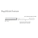 Rada Cutlery Bagel Knife Stainless Steel Blade With Aluminum Made in the USA, 10-1/8 Inches, Silver Handle