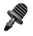 2 Pack (50 Total Fittings) Orbit 1/4 Inch Drip Barbed End Plug for Drip Irrigation Tubing - 25 Pack primary
