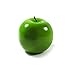 6pc Artificial Granny Smith Apple Apples - Plastic Green Fruit - Six Pieces