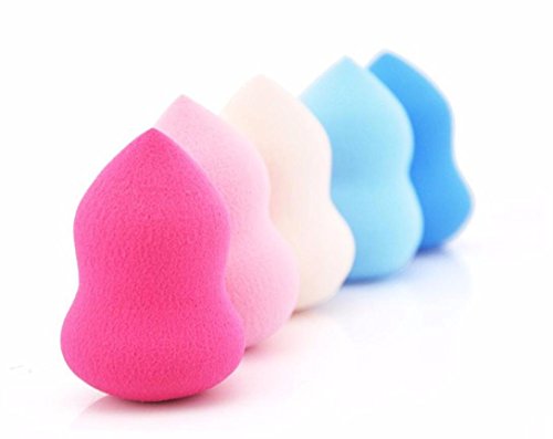 Leewa Pack of 9 - Pro Beauty Flawless Makeup Blender Foundation Puff Multi Shape Sponges