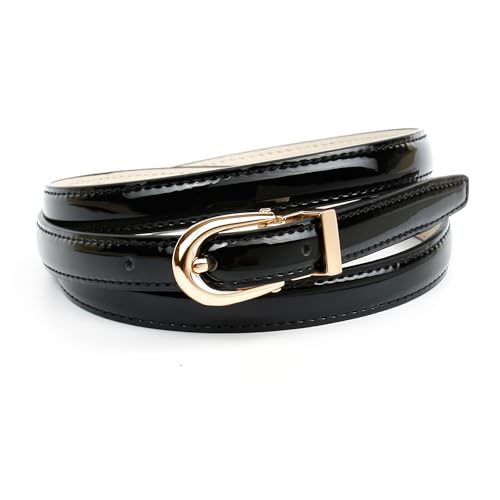 Anthoni Crown Lackledergürtel 15mm breit