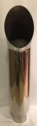 5" X 8" X 36" POLISHED STAINLESS STEEL CAT STACK