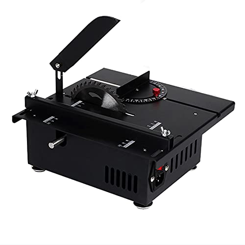 ZHJIUXING HO Tischkreissäge Mini, Schutzhaube Kreissäge Kraftvoll Tischschleiffunktion Leicht Zu Tragen Winkelschnitt…