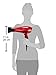 Blow Dryer Jinri Hair Dryer Salon Professional Negative Ionic Lightweight 1875W High-Power Blower Heat 2 Speed and 3 Heat Setting Quiet Drying Hairdryer for Travel/ Home (Red)