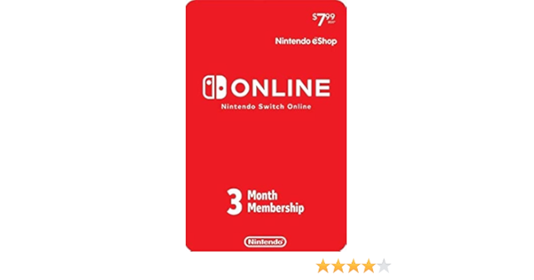 1 month nintendo switch online