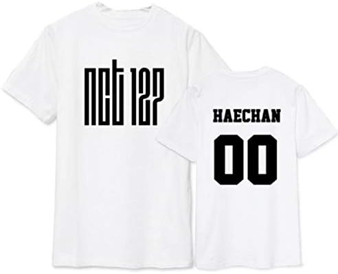 Youngate Kpop NCT U Shirt Album T-Shirt Mark Tee Slim Fit Short Sleeve Shirt Top