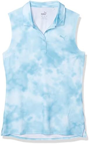 PUMA Girl’s Golf 2020 Tie Dye Sleeveless Polo