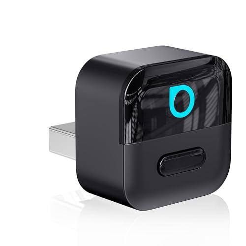 OTTOCAST Mini Pico Wireless CarPlay Adapter, No More Cables, Dual Phone Memory, One-Button Switch, Wi-Fi 6 & Bluetooth 5.4