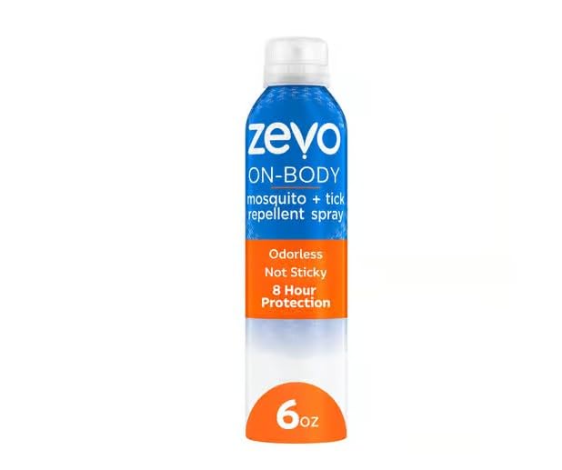 Photo 1 of Zevo On-Body Aerosol Spray Insect Repellent Liquid for Mosquitoes/Ticks 6 oz (1 Bottle)