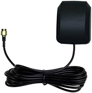 GPS Antenna for Car Stereo, Waterproof GPS Active Antenna 28dB Gain, OVIAZA GPS Receiver GPS Antenna Magnetic Mounting for Car DVD GPS Navigation