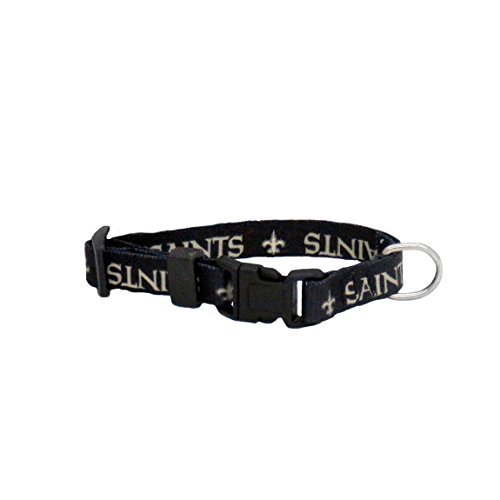 NFL New Orleans Saints Team Pet Collar, XSm, Gold
