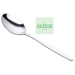 Top 12 stuks mokkalepels espressolepel roestvrij staal mokka lepel koffie lepel eierlepel + gratis gelukssticker