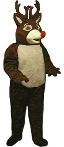 Mascots USA by CJs Huggables Custom Pro Low Cost Reinder Mascot Costume