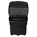 FCMP Outdoor - Outdoor Salt, Sand, and Storage Bin – Industrial Deck Box, Multi-purpose for Entranceways, Porch, Patio (SB140-BLK) Black (5 cu ft)