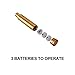 Give Me Bore Sight, 223 5.56mm Rem Gauge Laser Red Dot Boresighter with 2 Sets of Batteries