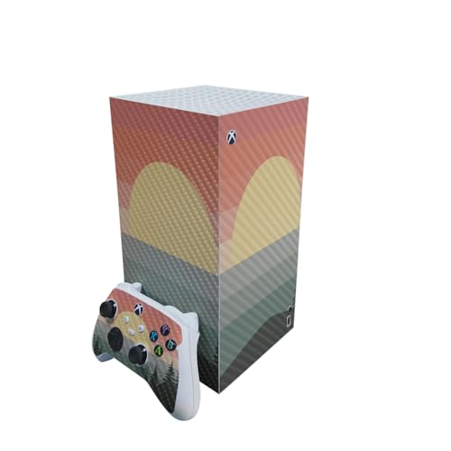 Carbon Fiber Gaming Skin Compatible with Microsoft Xbox Series X Digital Editio…