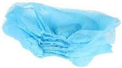 100 Pcs Disposable Shoe Covers, Non Slip Waterproof Thicker Blue One Size fits All