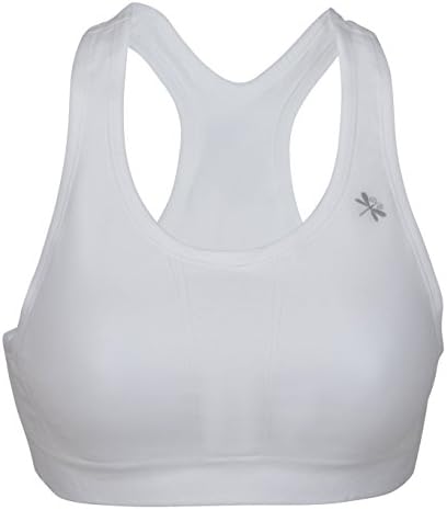 Dragonwing girlgear Teen-Girls Girls' Seamless Racerback Sports Bra, Black, Medium (12)