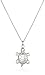 Amazon Collection womens Sterling Silver Turtle Pendant Necklace, 18