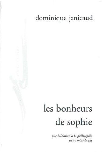 Les  bonheurs de Sophie