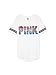 Victoria's Secret PINK Bling Sequin Red White Blue Silver T-Shirt (Medium)