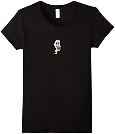Womens DON'T SCARE MY HEART AWAY Large Black