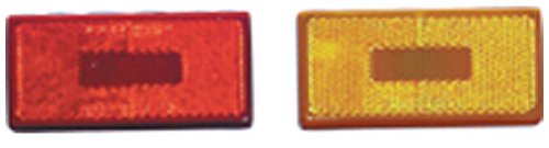 Fasteners Unlimited 003-56 Red Rectangular Clearance Light