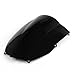 Areyourshop Windshield WindScreen For Kawasaki ZX6R 2000-2002 ZZR600 2005-2009 Black