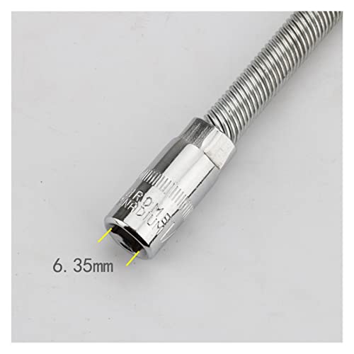 JUSTHENGGUANG 1/4" Flexible Socket Extension 150mm Ratchet Wrench