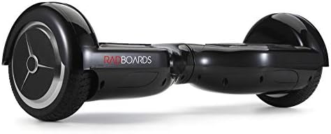 Hoverboard Electric Scooter Light-Weight Self-Balancing Flexible Rubber Bumper Protection with Bluetooth Speaker and LED Signals, Height 6.5 inch by Bigaxi