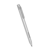 Pen for Microsoft Surface Pro 6, Surface Laptop 2, Surface Go, Surface Pro 4, Surface Pro 3, Surface Book 2, Surface Book 1, Laptop Active Stylus,1024 Levels of Pressure Sensitivity-Metal Silver