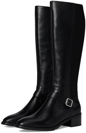 Amazon.com | Naturalizer Womens Nikita Boots Black Leather 5.5