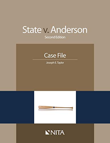 State Vs.Anderson:Case File W/Cd