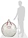Wreath Storage Bag- 30” Round- Protect Holiday, Easter, Fall & Christmas Artificial Wreaths & Garland- Zippered Tote with Handles by Elf Stor (White)