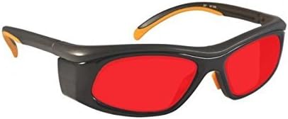 Laser Safety Glasses - Argon Alignment 3 Filter - Black/yellow Plastic Frame - 50/33-19-142