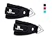 RIMSports Ankle Straps Cable Machines Kickback Ankle Cuff Leg Workout Equipment -Cuffs Leg Exercise Workout Machine -Ideal Ankle Cable Strap Men Women -Single & Double Available