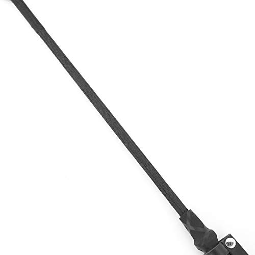 SCARLET KITTEN Riding Crop Horse Whip Spanking with Leather Slapper Circle Shape Jump Bat (Purple) - Thumbnail 6