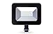 LLT 20W LED Flood Light with Knuckle Mount Super Slim - 1600lm 5000K Daylight SMD - LED Outdoor Light Landscape Security Waterproof - Black Aluminum and Tempered Glass