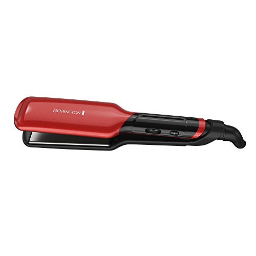 Remington S9630 TStudio Silk Ceramic Wide Hair Straightener, Flat Iron