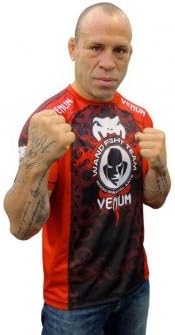 Venum Wanderlei Silva "UFC 147 Walk-Out" T-shirt - Black/Red (XL)