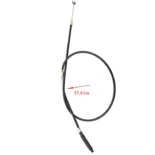 Brake Clutch Lever Bike Brake Cable Throttle Grip w/ 37.41" Clutch Cable with Adjuster For 50cc 70cc 90cc 110cc 125cc Dirt Bike