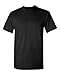 Gildan Men's Heavy Cotton T-Shirt (Black) (Medium)