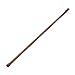 Curtain Rod - TOOGOO(R)Spring Loaded Extendable Telescopic Net Voile Tension Curtain Rail Pole Rod Rods Wood color 60-110cm