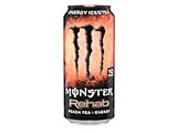 Monster Energy Drink, Rehab Peach 16oz (12 Pack)