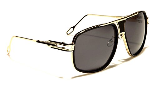 DweebzillaGazelle Tycoon Aviator Sunglasses w/Multicolor Lenses