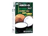 Aroy-D 100% Coconut Milk - 33.8 oz packages (6-pack)