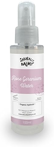 Organic Rose Geranium Water (Hydrolat) - 100ml